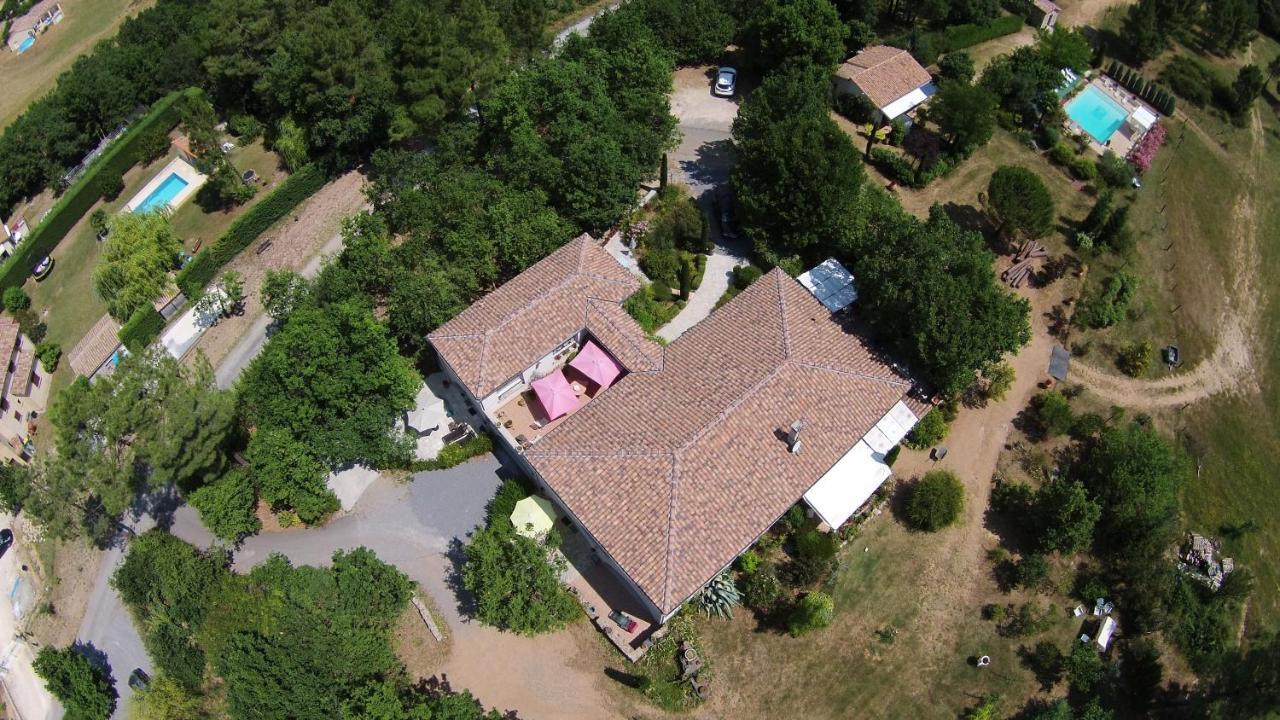 Domaine Du Planas - Patio Villa Ailhon Exterior photo